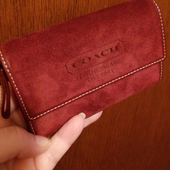 Coach Suede wallet - Picture 5 of 5